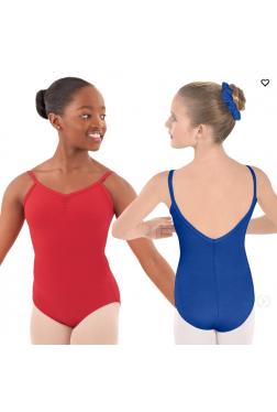 (Cod.10527c) Eurotard Body Canotta Bambina in Cotone Lycra® Pizzicato Frontale